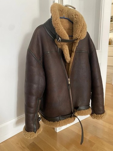 Mens leather jacket raf - jacket,