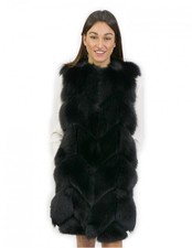 Gilet di pelliccia di volpe
