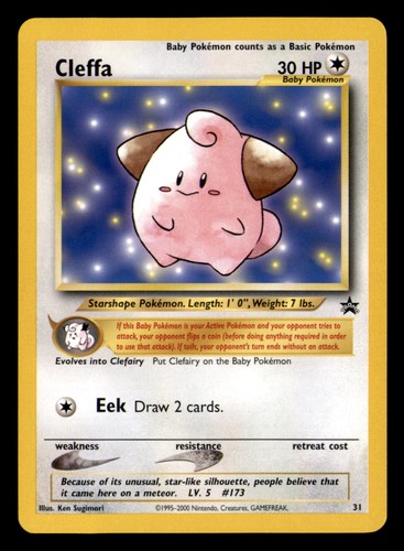 Cleffa promo wizards black - wizards,