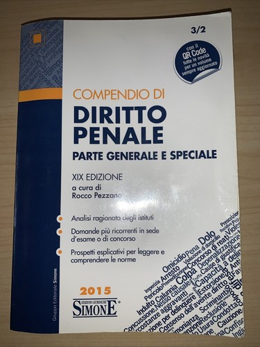 Compendio diritto penale - diritto, xix