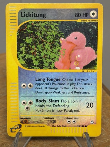 Lickitung aquapolis reverse - lickitung,