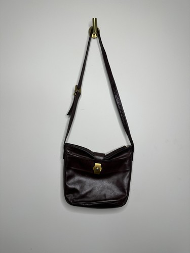 Borsa perlina pelle marrone - in,