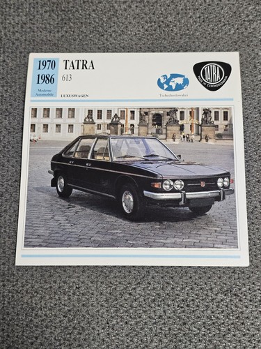 Tatra 613 storia e - 613,