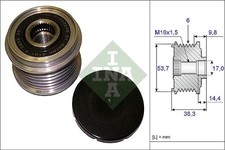 Alternatore frizione ruota - alternatore,