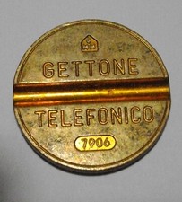 Gettone telefonico sip 7906 - gettone,