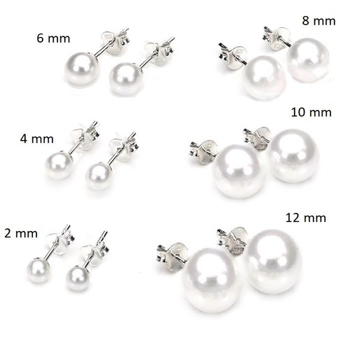 Orecchini argento 925 perla - orecchini,