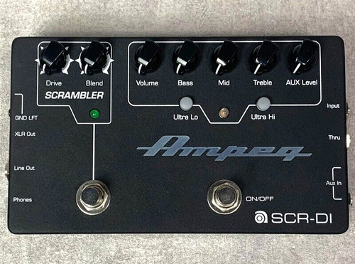 Ampeg scr bass - preamp, di