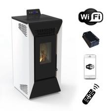 Stufa a pellet wifi Courmayeur
