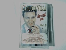CLAUDIO VILLA Vol. 2 - Arrivederci Roma mc cassette k7 COME NUOVA LIKE NEW