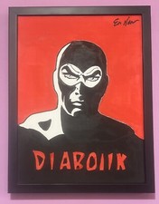 Quadro ispirato a Diabolik
