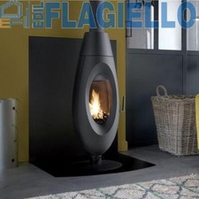 Stufa a Legna Ad Aria 5,8 Kw MONTEGRAPPA OVI In Ghisa