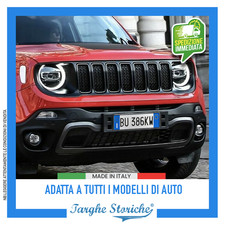 REPLICA TARGA AUTO ANTERIORE