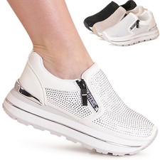 Scarpe Donna Plateau Sneakers