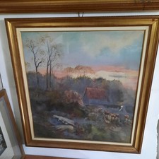 Mario Delitala, Quadro olio su tela, anni '30