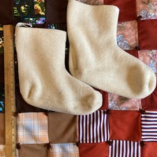 Fodere per stivali Mukluk 100% lana militare USA SM. emissione esercito 12"