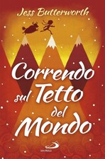 Libro correndo sul - libro, tetto