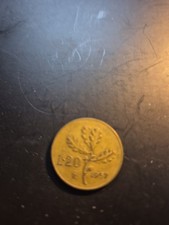 Moneta Italiana da 20 lire del