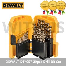DeWALT DT4957 29pz Set di Punte da Trapano 8% Cobalto HSS-CO Punte per Metallo - Tracciamento=