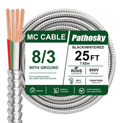 Pathosky cavo 25 ft - pathosky, 8/3