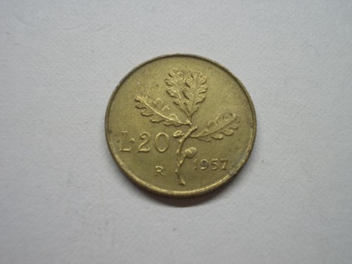 Moneta italiana lire ramo - italiana,