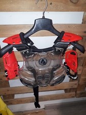 PROTEZIONE PETTORINA CROSS BABY ROSSA ACERBIS USATA - OTTIME CONDIZIONI