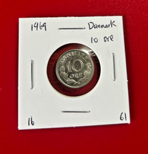 Moneta Danese 10 ORE Del 1969 - Bella Moneta Del Mondo !!!
