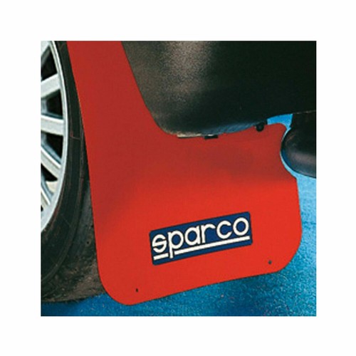 Parafanghi rosso sparco logo - 4,