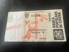 Cesena-Lazio biglietto/ticket