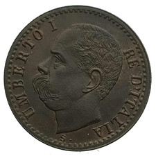 UMBERTO I 1 CENTESIMO 1895 ROMA cod. D389