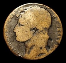 Moneta 3 Grana 1810 Regno Di Napoli Gioacchino Napoleone Murat , Non Comune