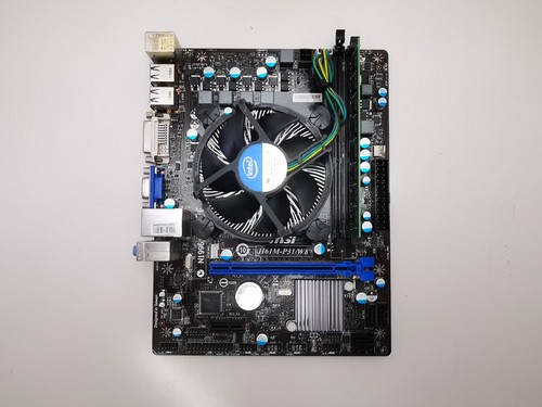 Pacchetto scheda madre cpu - pacchetto, msi