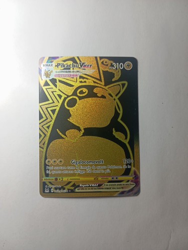 Carta pokémon pikachu vmax - carta,