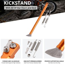 Cavalletto laterale con molle