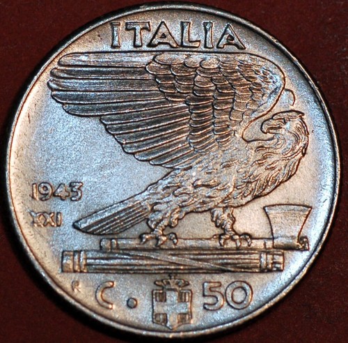 Italia centesimi 1943 - 50,