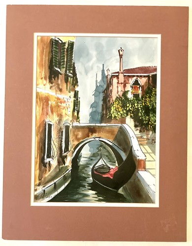 Acquerello italiano anni - , 60