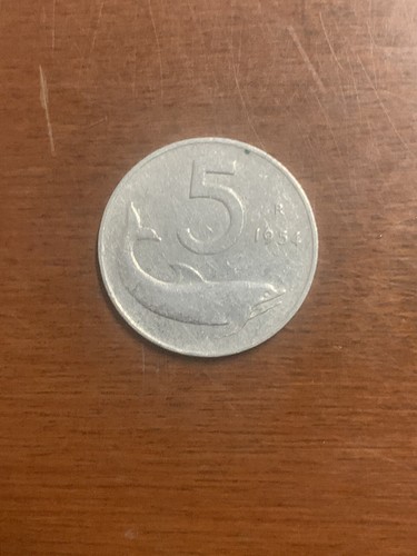 Moneta lire del 1954 - moneta,