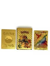 55 pezzi carte Pokemon lamina