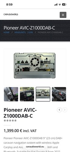 Pioneer avic z1000dab - pioneer, z1000dab-c