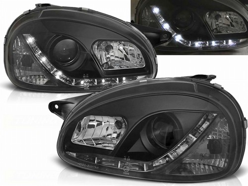 Kit fari led neri per - kit,