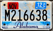 TARGA Originale USA moto ALABAMA targhe americane raduno Harley-Davidson Indian