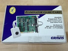Advanced Gravis Eliminator Game Expansion ISA Card for IBM XT to 486 (1992)