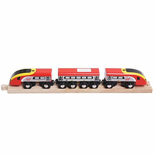 Bigjigs rail pendolino treni - bigjigs,