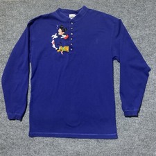 Disney Sleep Shirt Mens Purple