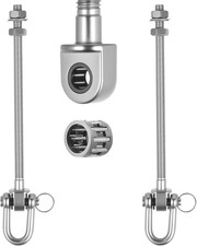 2 Pz Ganci per Fissare