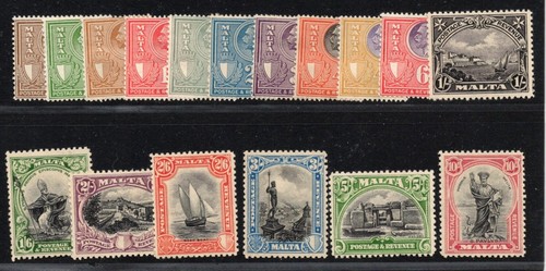Malta 1928 set - set, e