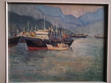 Umberto Olagnero Dipinto Olio