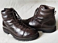  STIVALETTI NERO GIARDINI PELLE UOMO N41 