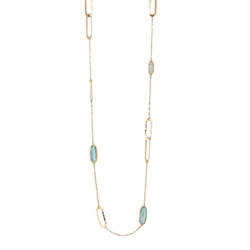 Collana lunga donna acciaio - collana, 90