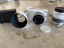 Nikon 1 J1 fotocamera bianca