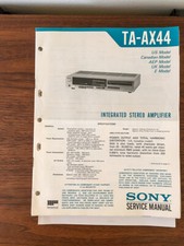 Sony TA-AX44 Amplificatore